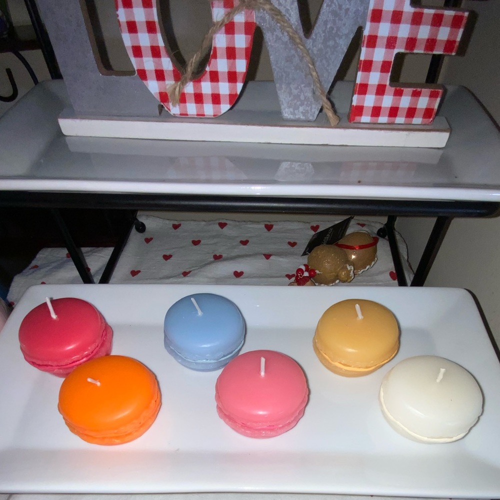 Martha Stewart Set of 6 Macaron Candles - Picture 6 of 13
